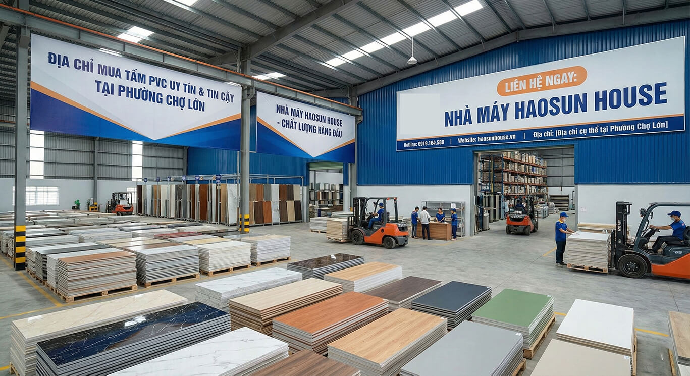 Mua tấm PVC Phường Chợ Lớn - Hồ Chí Minh giá tốt nhất 2026