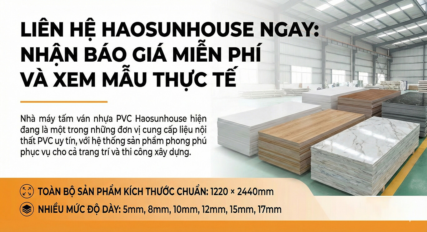 liên hệ mua Tấm nhựa giả đá phòng khách xu hướng hiện đại 2026