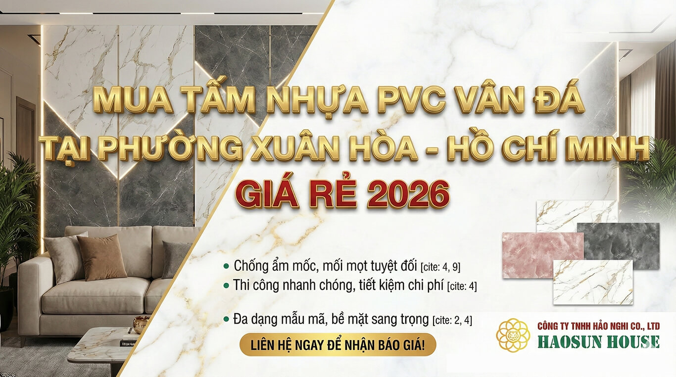 mua tấm nhựa pvc vân đá phường xuân hòa