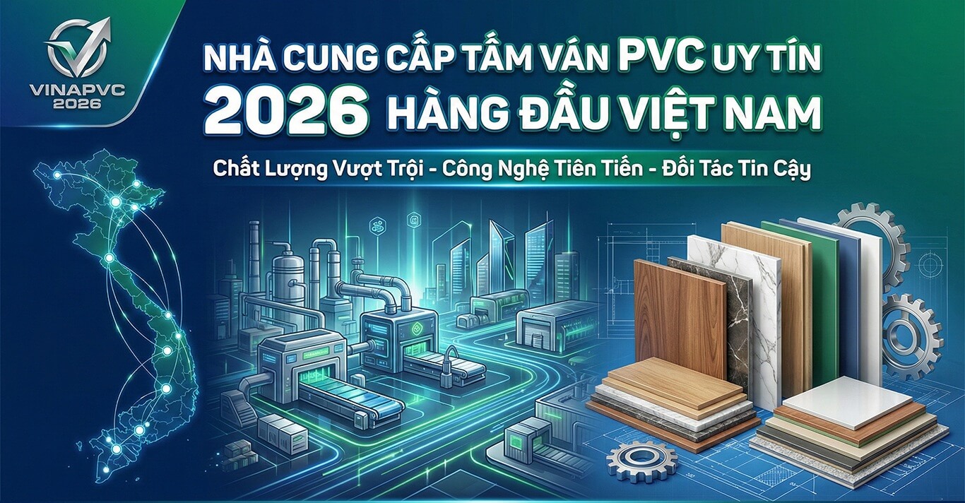 Nhà cung cấp tấm PVC uy tín 2026 hàng đầu Việt Nam
